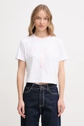 Guess tricou din bumbac FILANTA culoarea alb, V5GI18 I3Z14