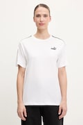 Βαμβακερό μπλουζάκι Puma χρώμα: άσπρο, 685009