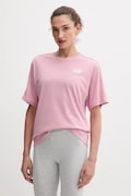 Βαμβακερό μπλουζάκι Puma χρώμα: μοβ, 685009