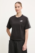 Βαμβακερό μπλουζάκι Puma χρώμα: μαύρο, 685009