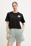 Puma pamut póló fekete, 685030
