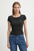 Tommy Jeans t-shirt donna colore nero DW0DW20623