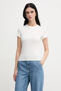 Tommy Jeans pamut póló 2 db női, fekete, DW0DW21366