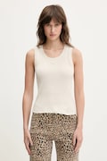 Tommy Jeans top in cotone colore beige DW0DW21369