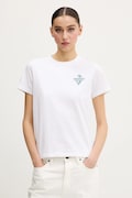Guess Jeans tricou femei, culoarea alb, W5GI25 J1314