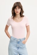 Guess Jeans t-shirt damski kolor różowy W5GP25 J1314