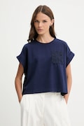 Футболка United Colors of Benetton колір синій 3IFVD10AF