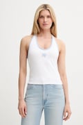 Levi's top GR ELLA HALTER TOP culoarea alb, 001QW