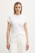 Marc O'Polo t-shirt bawełniany damski kolor biały 516210051549