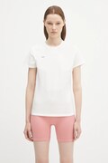 Pangaia tricou Cotton-Stretch T-shirt culoarea alb, 10002430