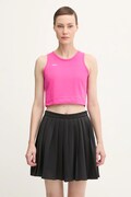 Pangaia top Cotton-Stretch Tank Top culoarea roz, 10002428