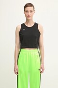 Pangaia top Cotton-Stretch Tank Top culoarea negru, 10002428