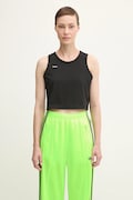 Top Pangaia Cotton-Stretch Tank Top χρώμα: μαύρο, 10002428