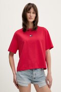 Tommy Jeans majica od pamuka crvena DW0DW22202
