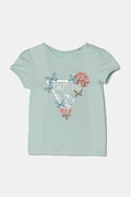 Футболка для немовлят Guess колір бірюзовий A5RI03 K6YW4