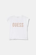 Guess t-shirt dziecięcy kolor biały J5RI37 K6YW4