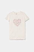 Guess t-shirt dziecięcy kolor beżowy J5RI46 J1314