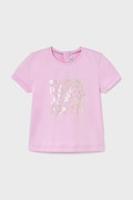 Mayoral t-shirt dziecięcy kolor różowy 105