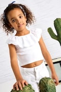 Mayoral tricou de bumbac pentru copii culoarea alb, 3012