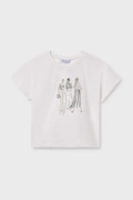 Mayoral tricou de bumbac pentru copii culoarea gri, 6030