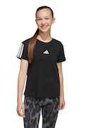 Dětské bavlněné tričko adidas černá barva, JJ0946