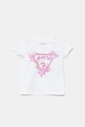 Guess t-shirt dziecięcy kolor biały A5GI03 K6YW4