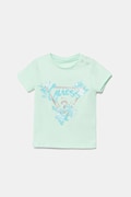 Guess t-shirt dziecięcy kolor turkusowy A5GI03 K6YW4