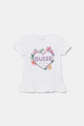 Guess t-shirt dziecięcy kolor biały K5GI10 K6YW4