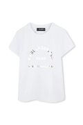 Karl Lagerfeld t-shirt dziecięcy kolor biały Z30447
