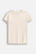 Coccodrillo tricou copii culoarea bej, EVERYDAY GIRL