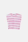 Дитяча бавовняна футболка United Colors of Benetton колір рожевий 3SL3C10OW