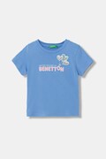 United Colors of Benetton tričko dětské bavlněné modré