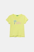 United Colors of Benetton t-shirt bawełniany dziecięcy kolor zielony 3I1XG10JB