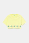 United Colors of Benetton tricou de bumbac pentru copii culoarea verde, 3096C10PC