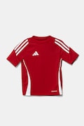 adidas Performance t-shirt dziecięcy kolor czerwony z aplikacją IS1030