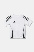 adidas Performance t-shirt dziecięcy kolor biały z aplikacją IS1033
