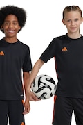 Дитяча футболка adidas Performance колір чорний з аплікацією JJ1156