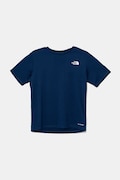 The North Face tricou copii TEEN NEW 24/7 SS TEE culoarea albastru marin, cu imprimeu, NF0A8DF2D1R1