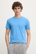 Tommy Jeans t-shirt męski kolor niebieski gładki DM0DM20363