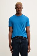 Μπλουζάκι Tommy Jeans χρώμα: μπεζ, DM0DM20363