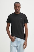 Tommy Jeans t-shirt bawełniany męski kolor czarny gładki DM0DM21188