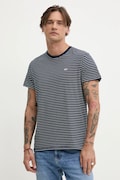 Tommy Jeans t-shirt bawełniany męski kolor granatowy wzorzysty DM0DM20377