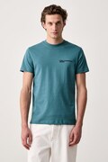 Karl Lagerfeld Jeans t-shirt da uomo in cotone turchese A1M17003