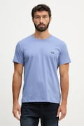 BOSS t-shirt bawełniany męski kolor niebieski gładki 50531401