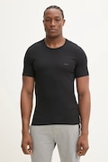 BOSS tricou din bumbac 3-pack bărbați, culoarea negru, uni, 50532468