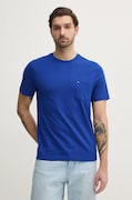 Bavlněné tričko Tommy Hilfiger modrá barva, MW0MW37283