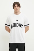 Футболка adidas US Sports чоловіча колір білий з принтом JD8099