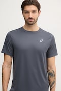 Asics tricou de alergare Core culoarea gri, neted, 2011D221