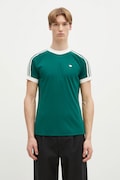 Футболка з домішкою вовни adidas Originals Cali Tee колір зелений однотонна JM3587