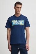 Versace Jeans Couture t-shirt in cotone uomo colore blu navy 78GAHE04 CJ00E
